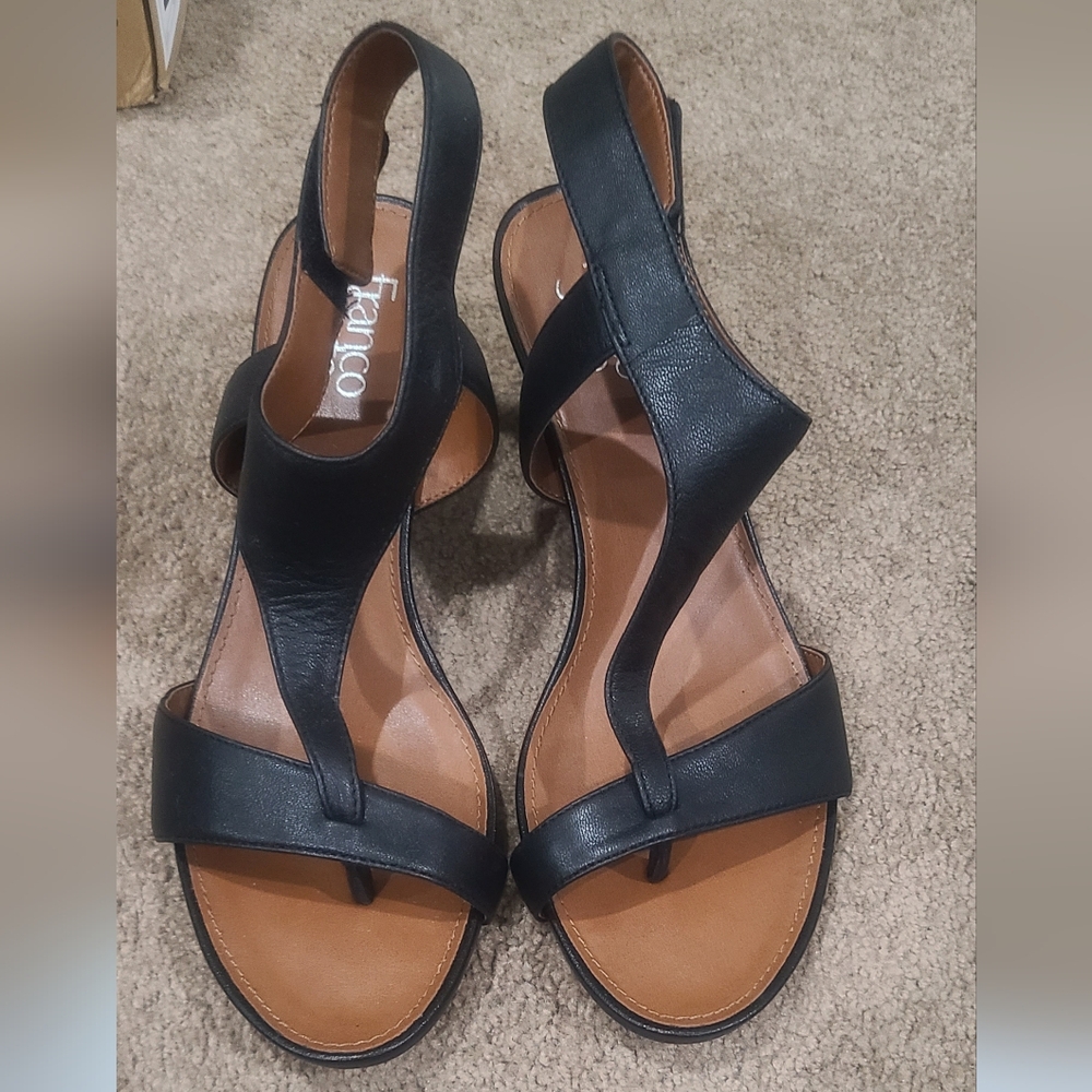 Franco Sarto Dori wedge sandals sz 9